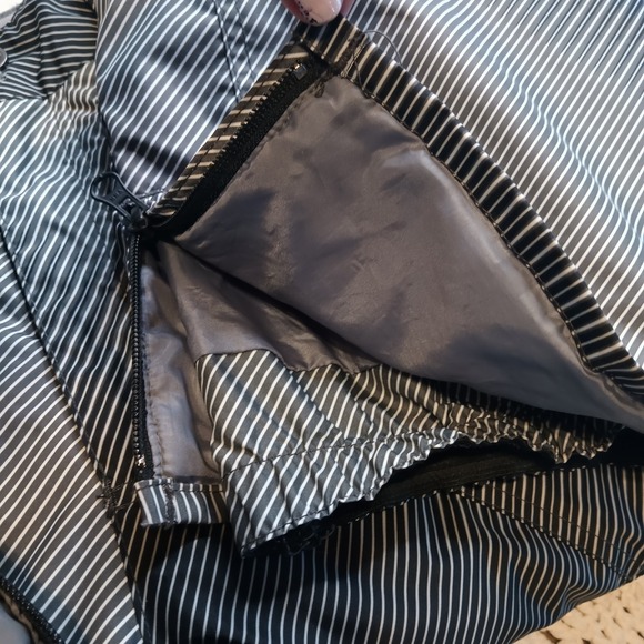 Vtg‎ Mens M Body Glove Snowboarding Ski Pants Snow Black White Stripes Retro Y2K - Picture 11 of 15